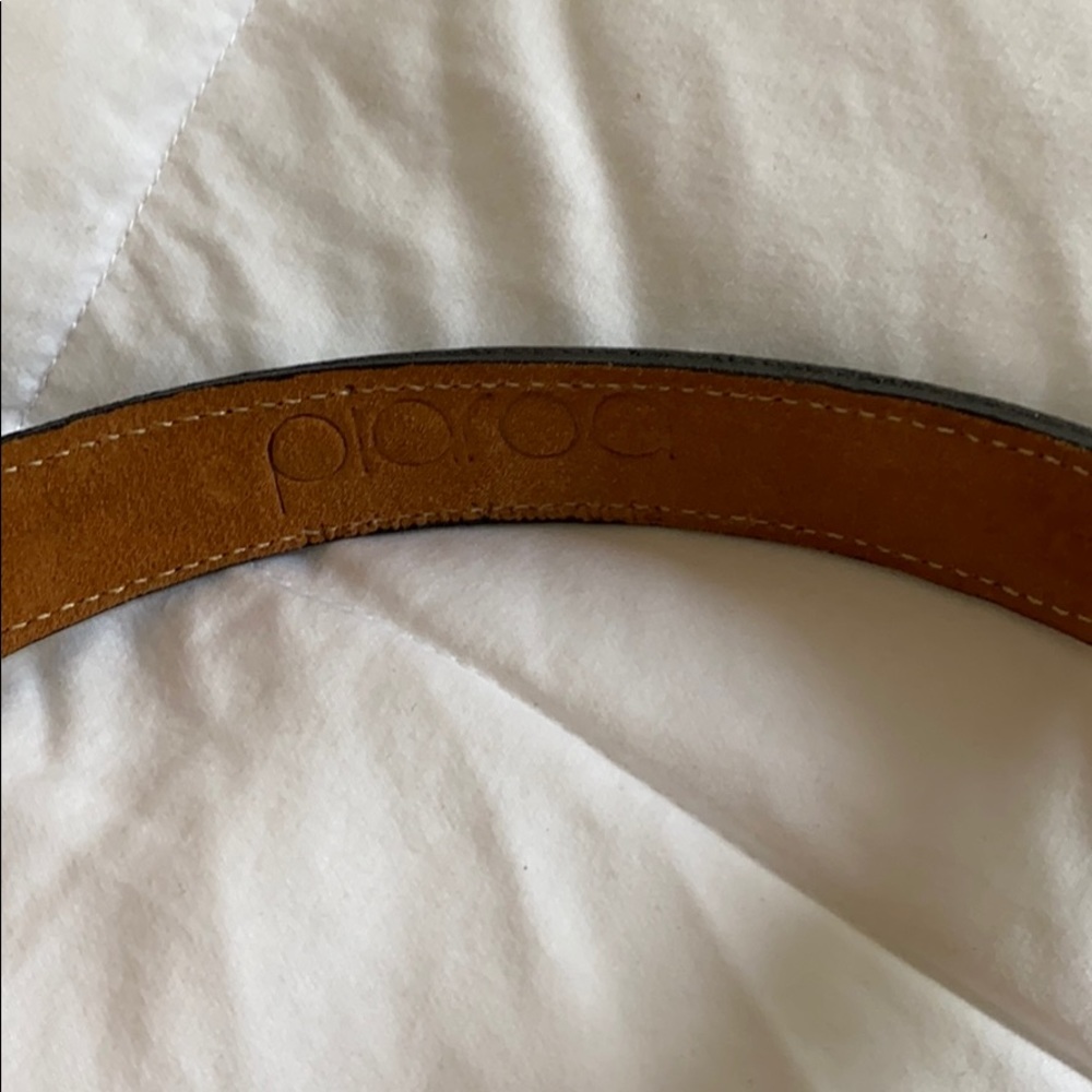 Pioroa Black Suede, Leatherish Buckle Visor - Picture 2 of 9
